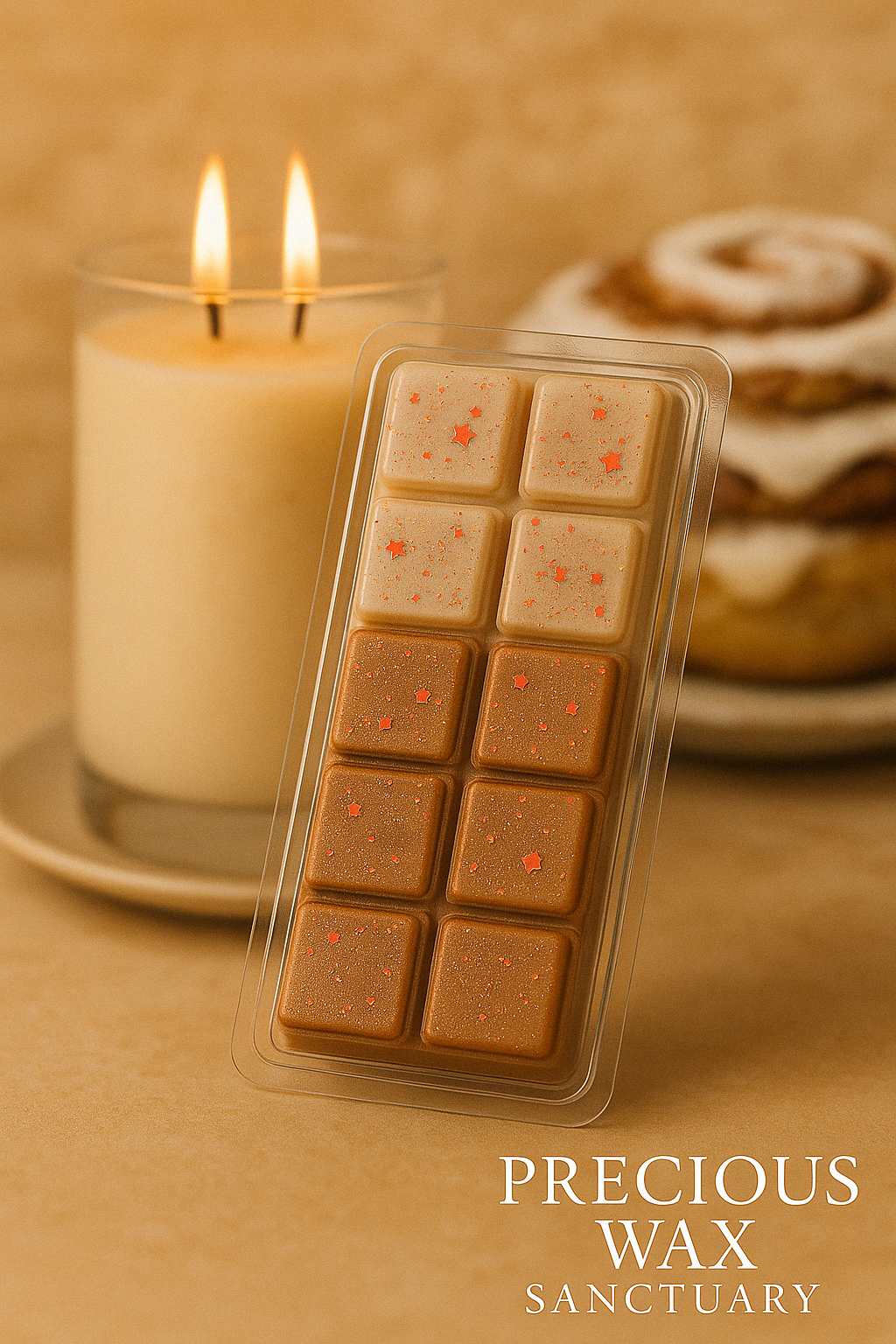 Maple Pecan Frosting Soy Wax Melt Bar