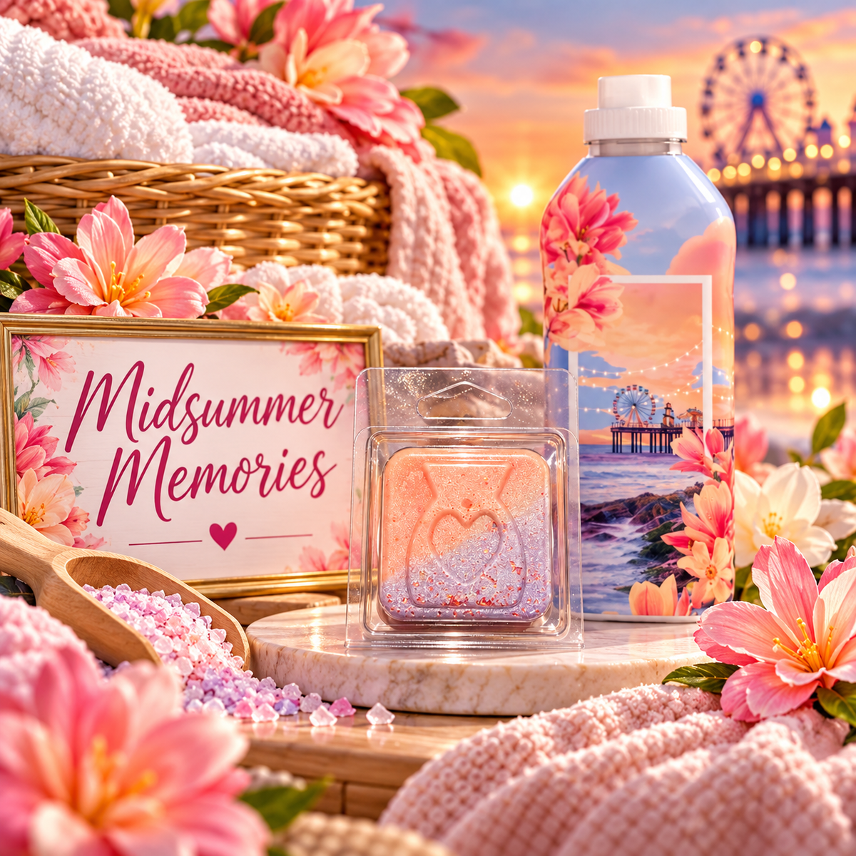 Midsummer Memories Wax Melt Sample | Strong Scented Soy Wax Melts UK