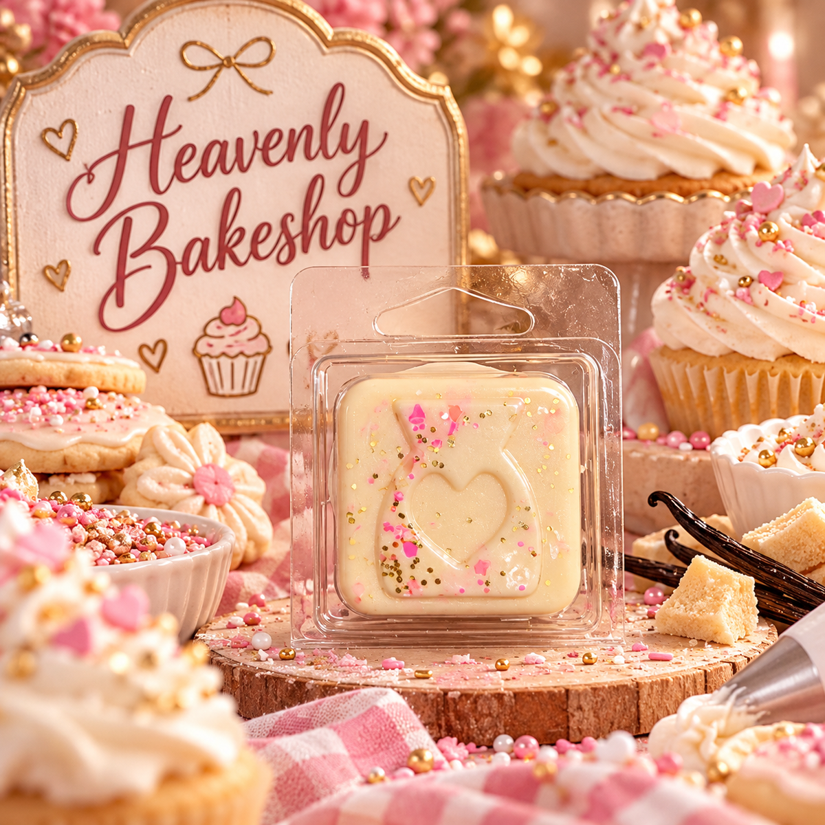 Heavenly Bakeshop Wax Melt Sample | Strong Scented Soy Wax Melts UK