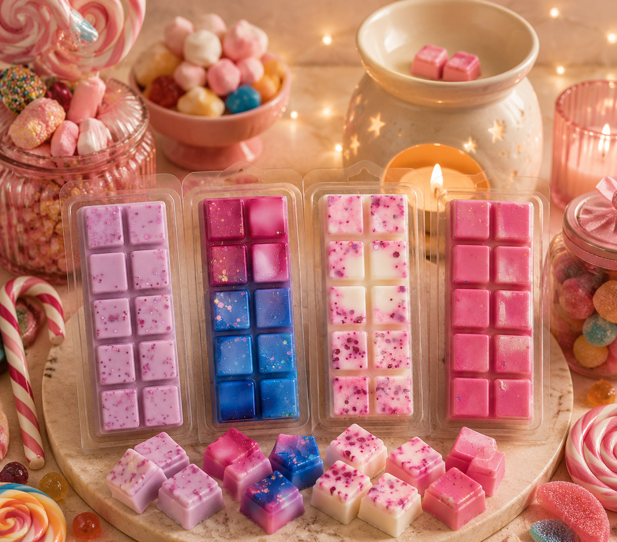 Mystery Sweet Wax Melt Bar Bundle | Strong Scented Soy Wax Melts UK