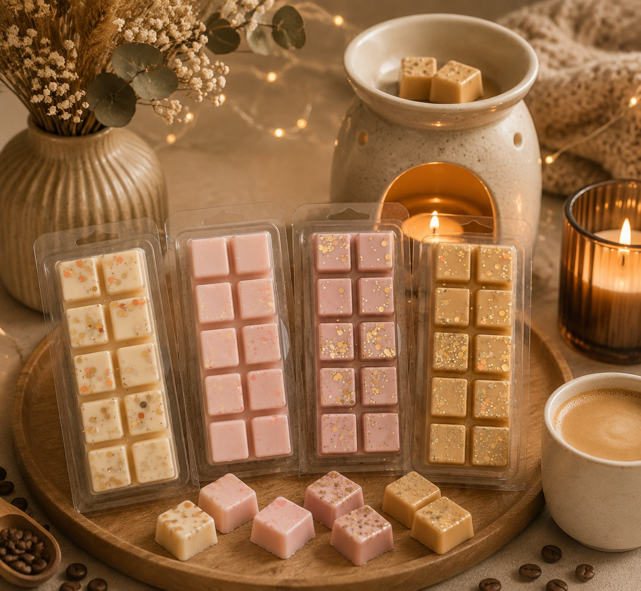 Mystery Coffee Wax Melt Bar Bundle | Strong Scented Soy Wax Melts UK