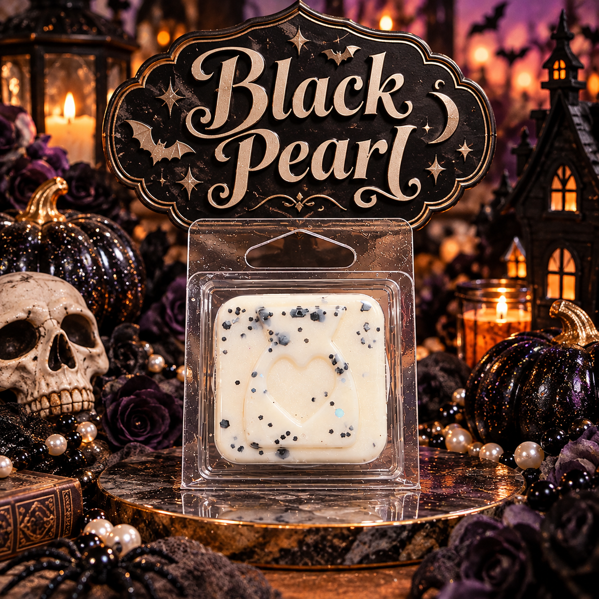 Black Pearl Wax Melt Sample | Strong Scented Soy Wax Melts UK