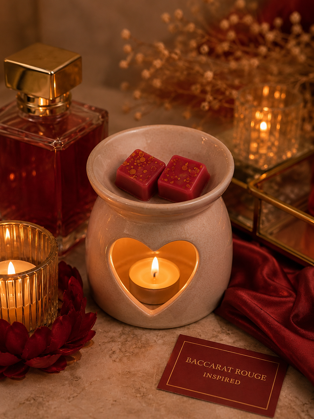 Baccarat Rouge Wax Melt Bar | Strong Scented Soy Wax Melts UK