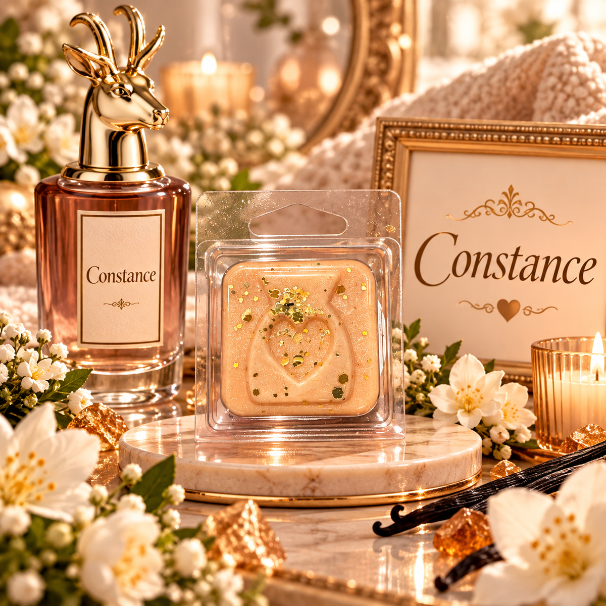 Constance Wax Melt Sample | Strong Scented Soy Wax Melts UK