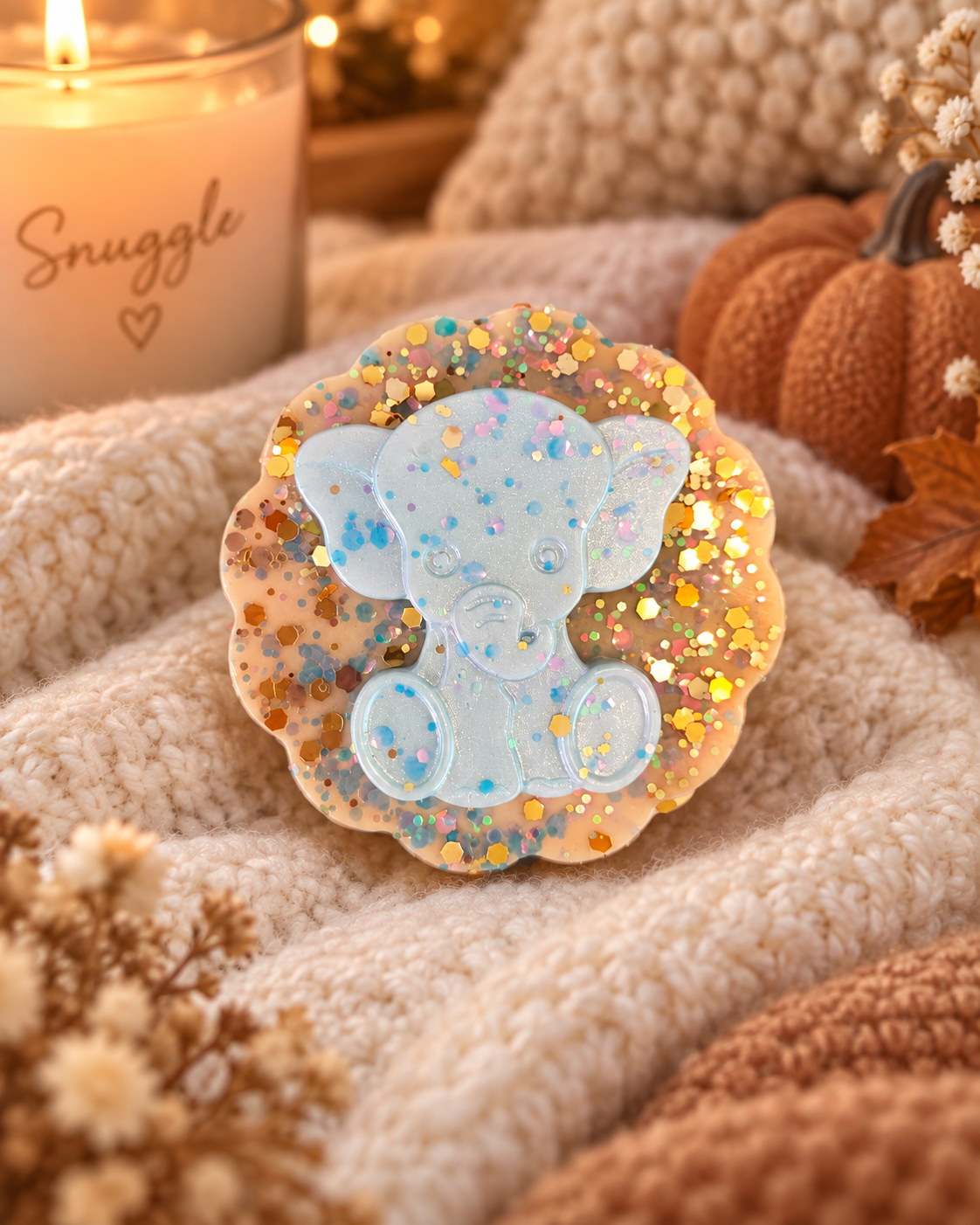 Snuggle Wax Melt Shape | Strong Scented Soy Wax Melts UK