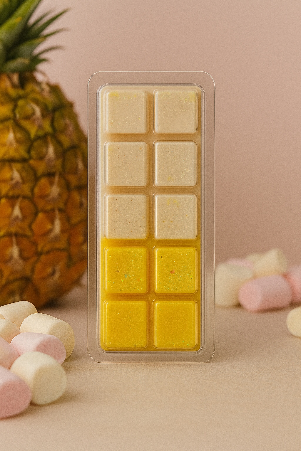 Marshmallow and Pineapple Wax Melt Bar
