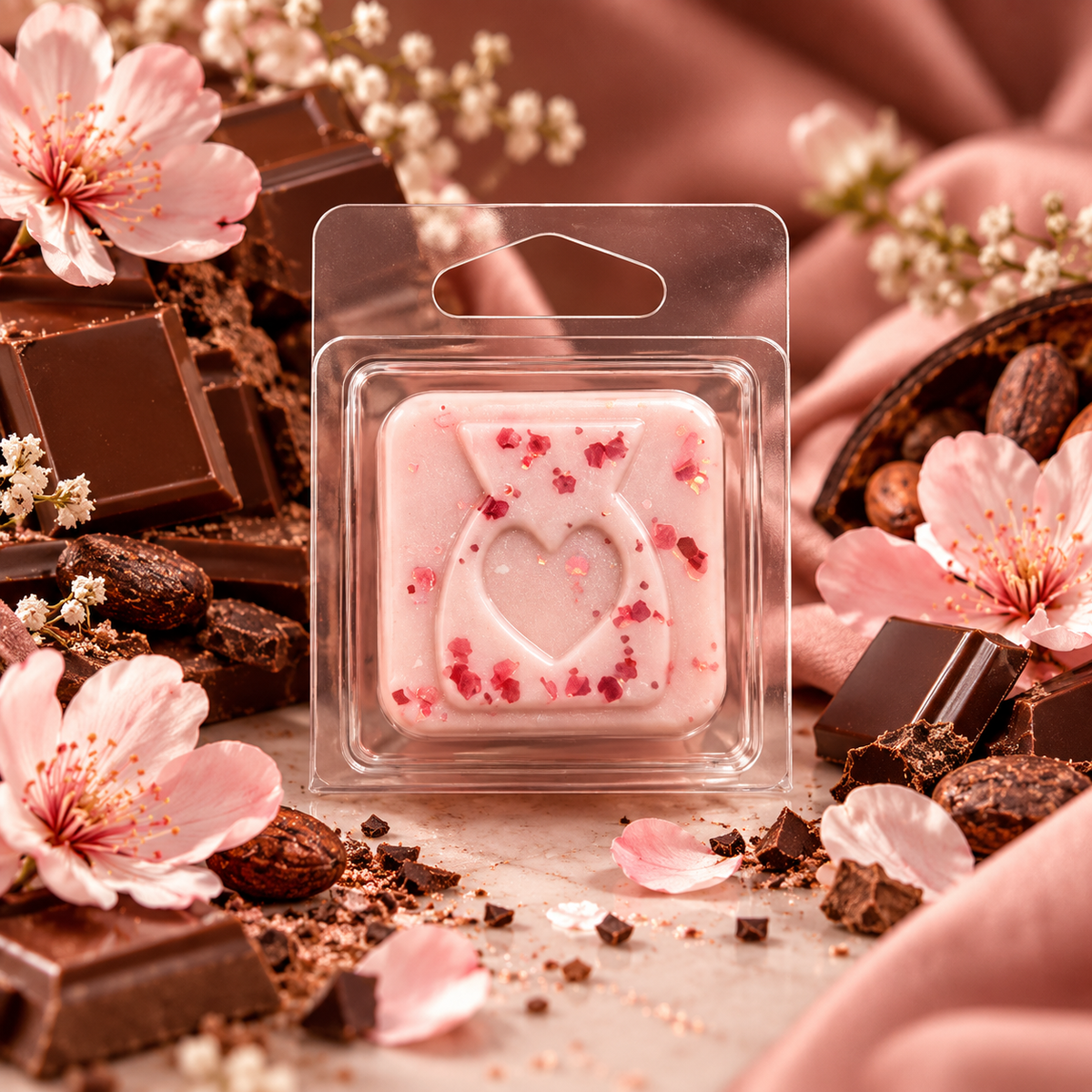 Cocoa Blossom Wax Melt Sample | Strong Scented Soy Wax Melts UK