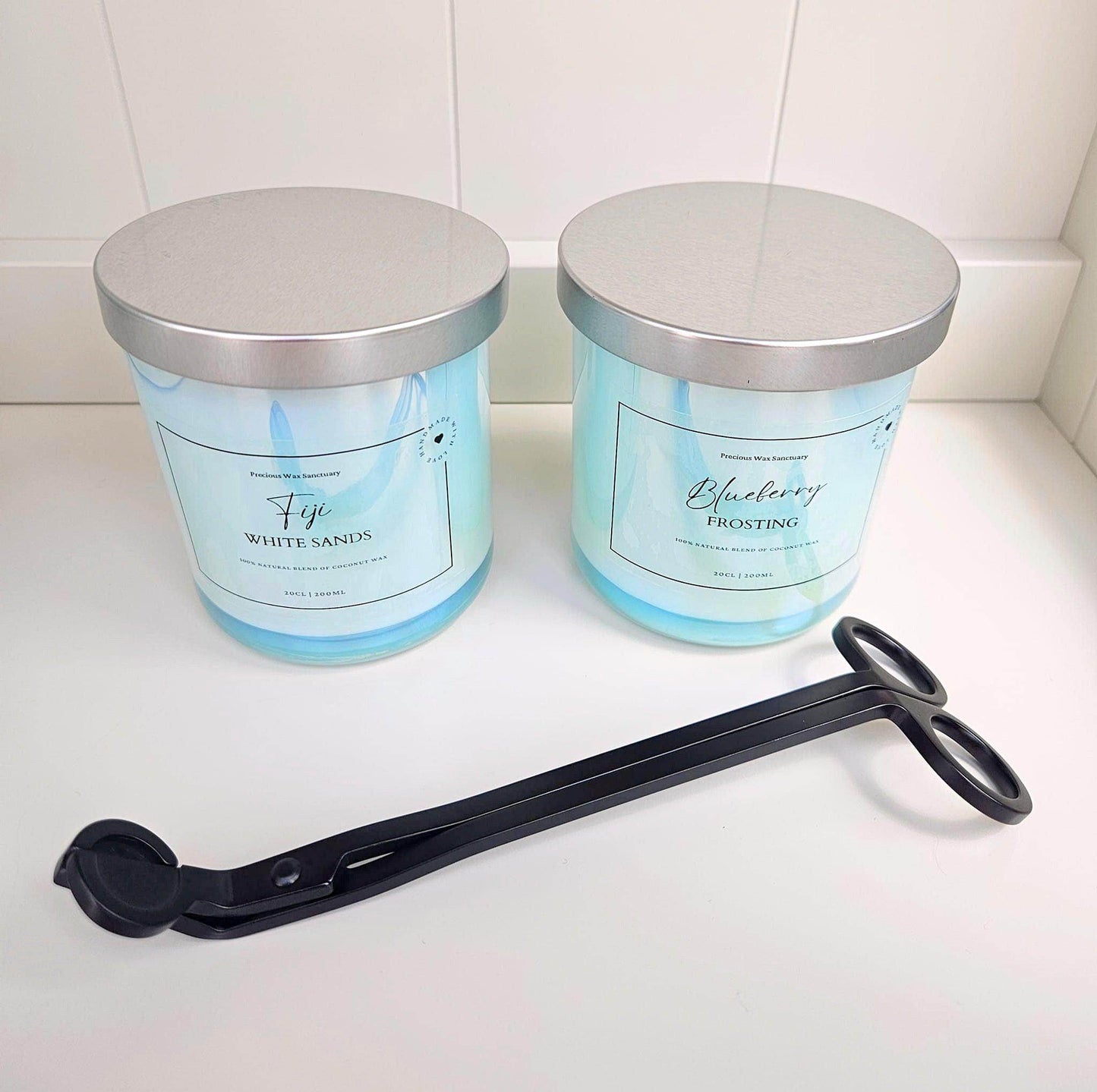 Matte Black Candle Wick Trimmer - Precious Wax Sanctuary