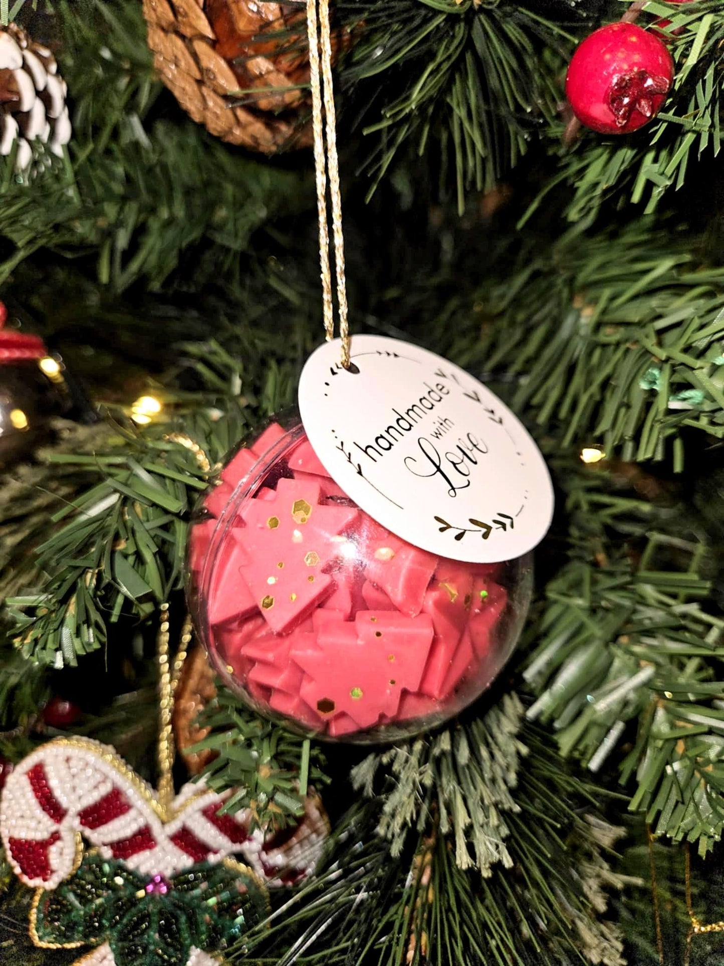 Winter Spice Wax Melt Bauble - Precious Wax Sanctuary