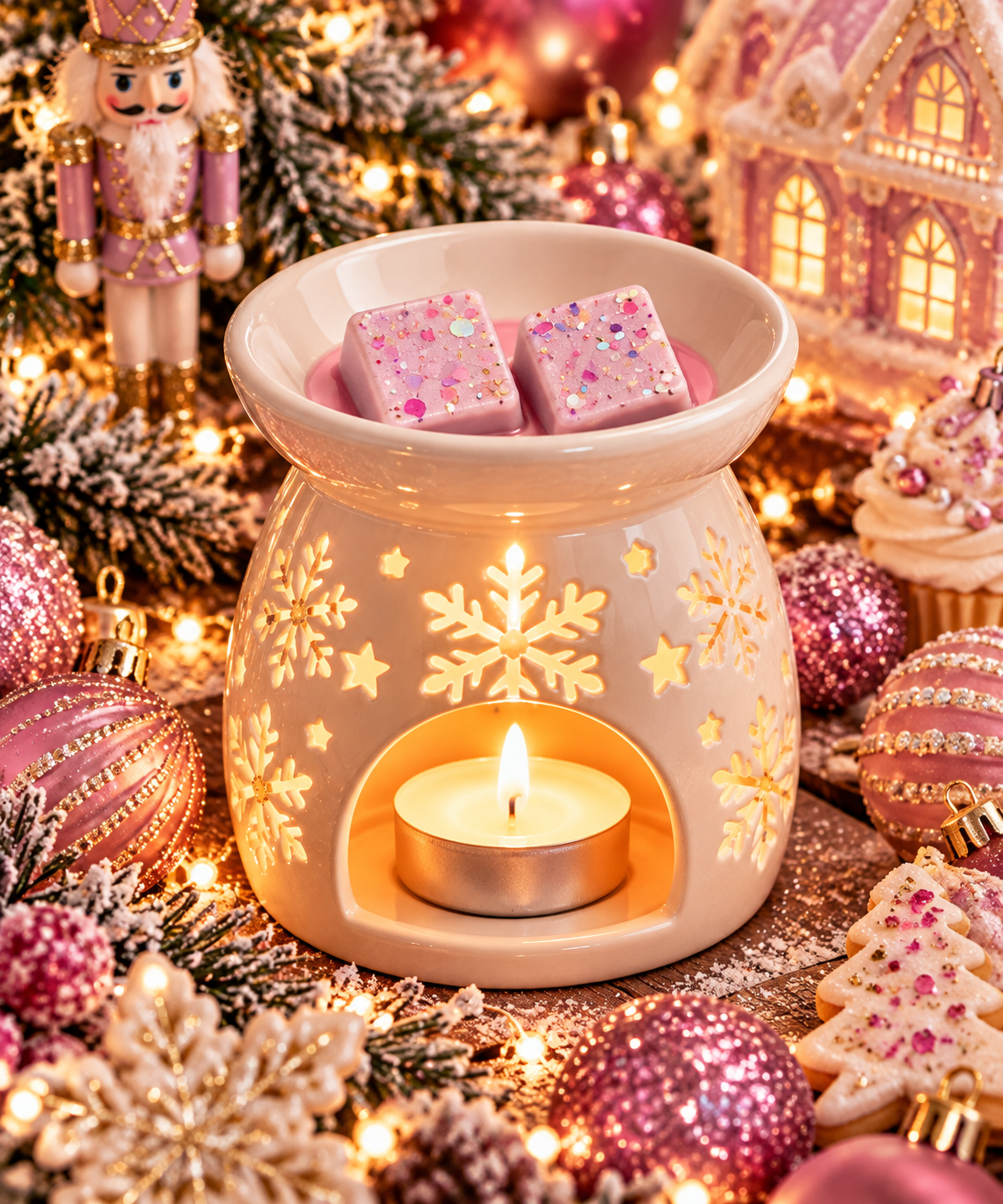 Sugar Plum Wonderland Wax Melt Bar | Strong Scented Soy Wax Melts UK