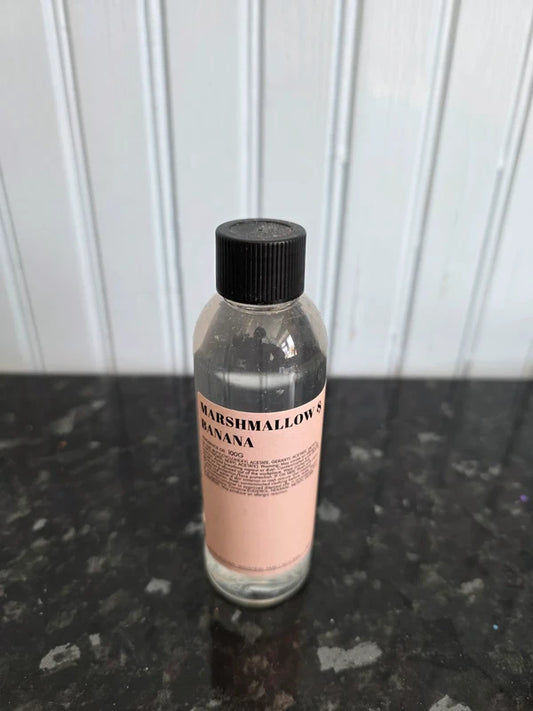Marshmallow and Banana Fragrance Oil - fragrance oil studio new 100g