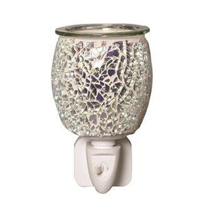 15W Plug-In Wax Melter Iridescent Mosaic 12cm