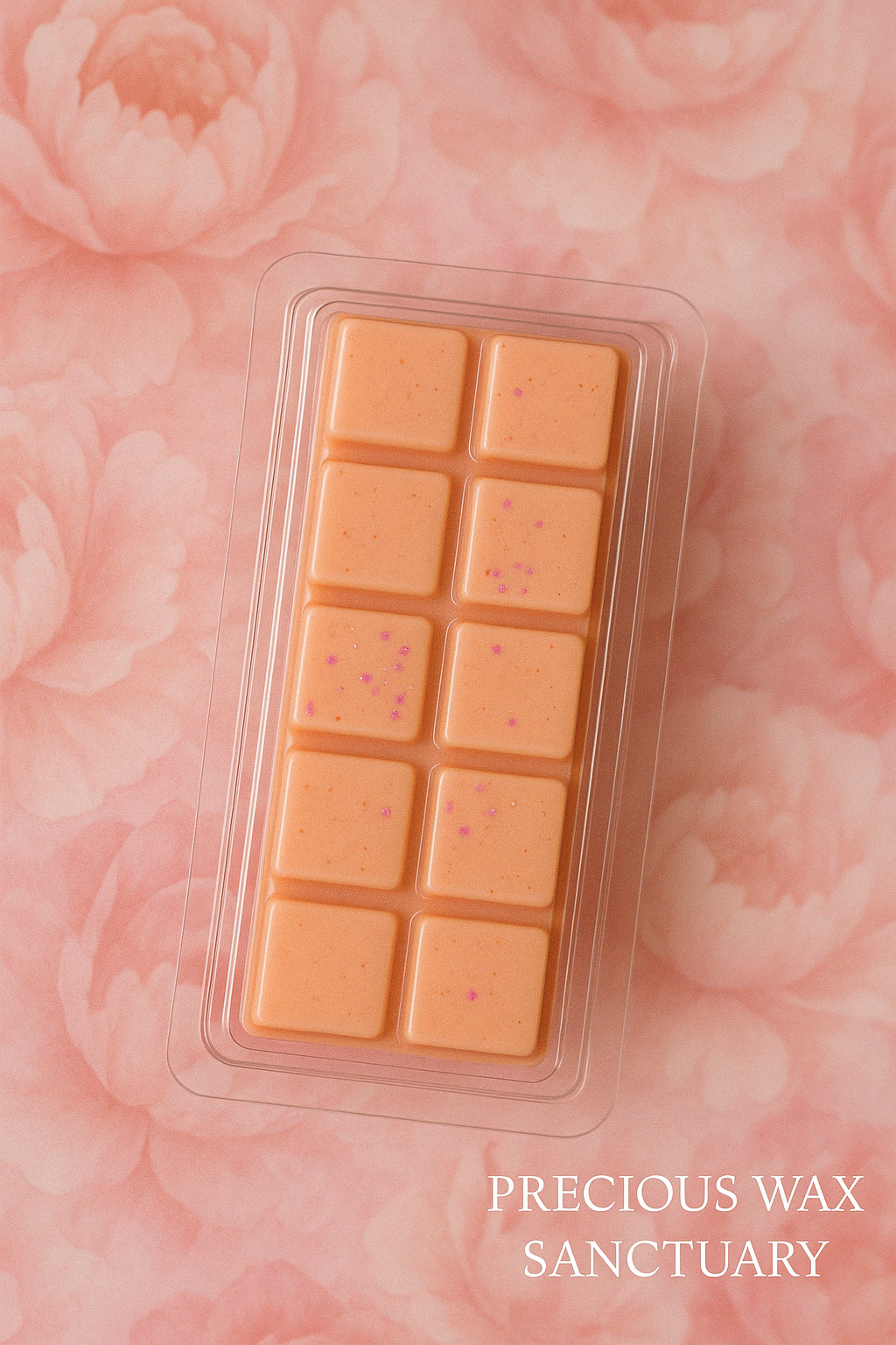 Create a warm, inviting, and delightfully elegant atmosphere. Our 'Amber and Peony' wax melt is perfect for a sophisticated and comforting vibe.