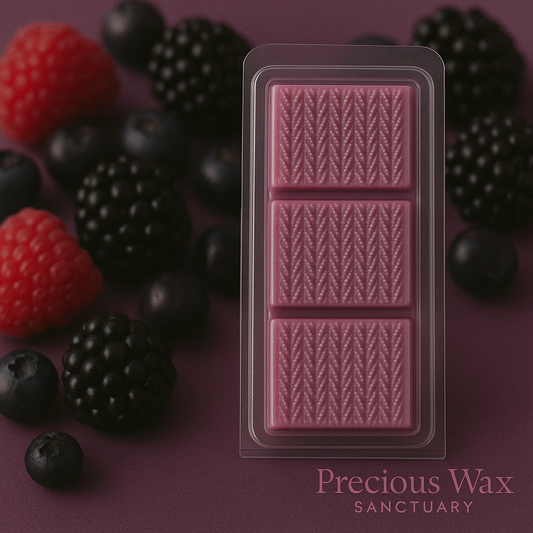 Bursting with berry goodness! 🍓💜 Our 'Berry Charm' wax melt. It's pure sweet, fruity, and vibrant bliss! 