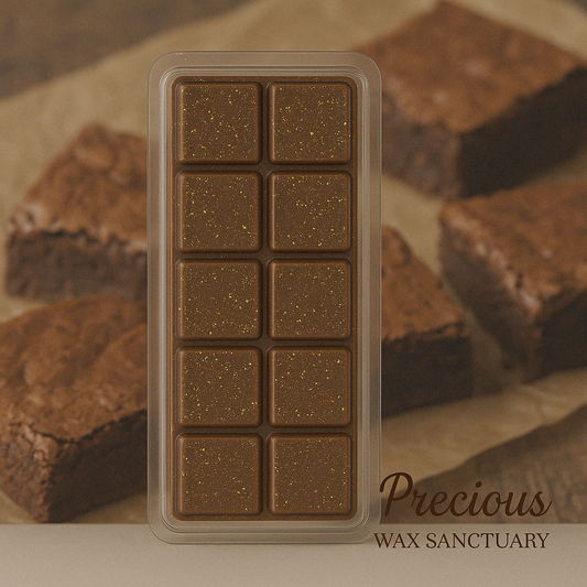 Create a warm, cozy, and delightfully indulgent atmosphere. Our 'Brownie Batter' wax melt is perfect for a sweet treat and a comforting vibe
