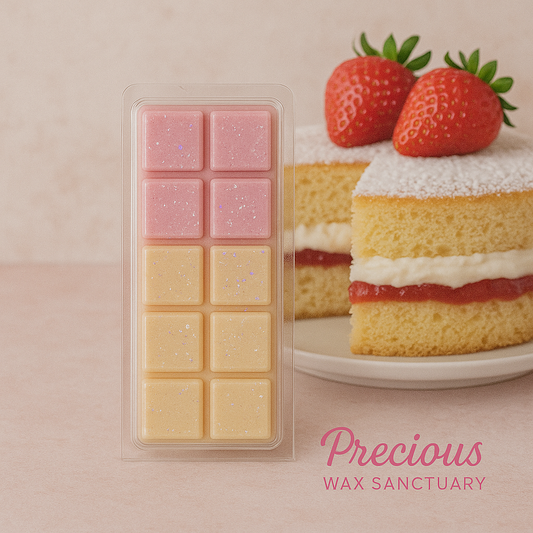 Indulge in a slice of heaven! 🍰💛 Our 'Cakes Galore' wax melt. It's pure sweet, rich, and indulgent bliss!