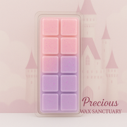 Create a magical, dreamy, and delightfully enchanting atmosphere. Our 'Castle of Dreams' wax melt is perfect for a whimsical and inspiring vibe. 