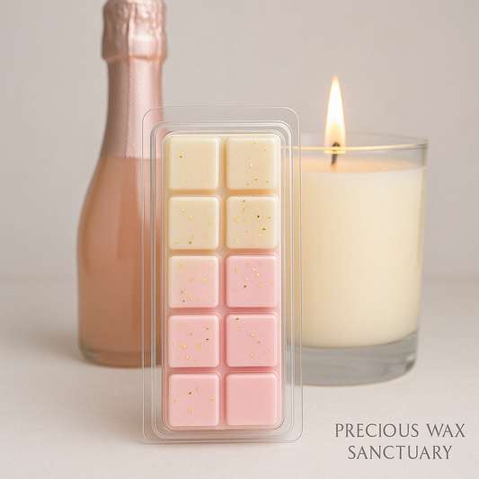 Pop the bubbly (in scent!)! 🥂💖 Our 'Champagne Toast' wax melt, inspired by that festive Bath and Body Works scent you love. It's pure sweet, fruity, and celebratory bliss!