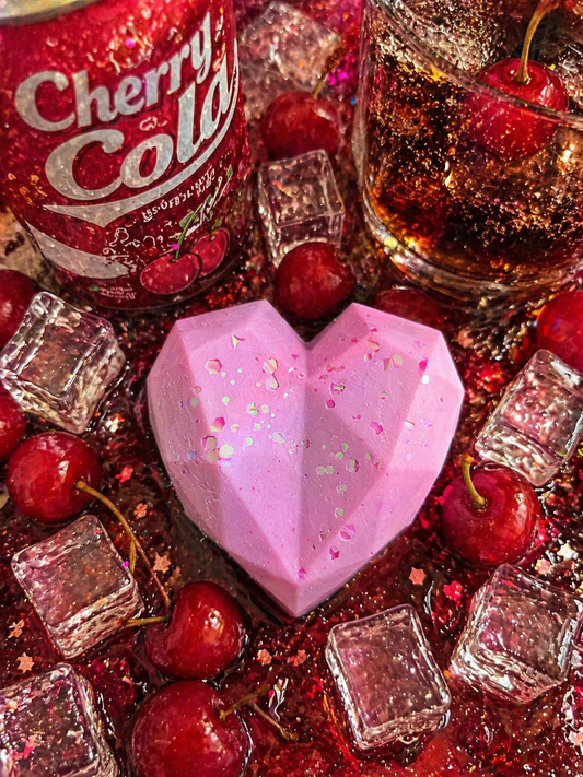Cherry Cola Heart Wax Melt Shape