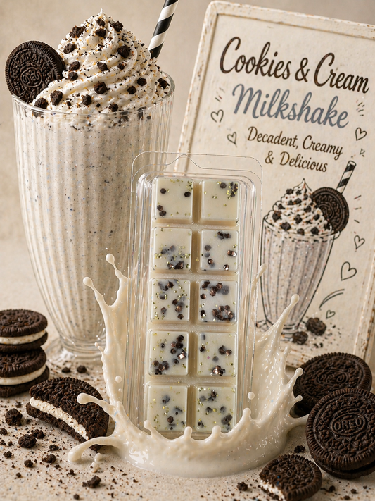 Cookies and Cream Milkshake Wax Melt Bar