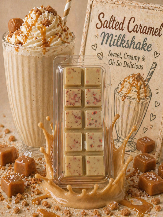 Salted Caramel Milkshake Wax Melt Bar