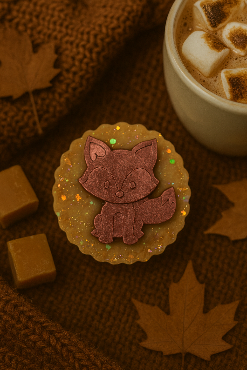 Marshmallow and Toffee Latte Wax Melt Slab