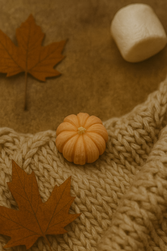 Marshmallow and Pumpkin 3D Wax Melt