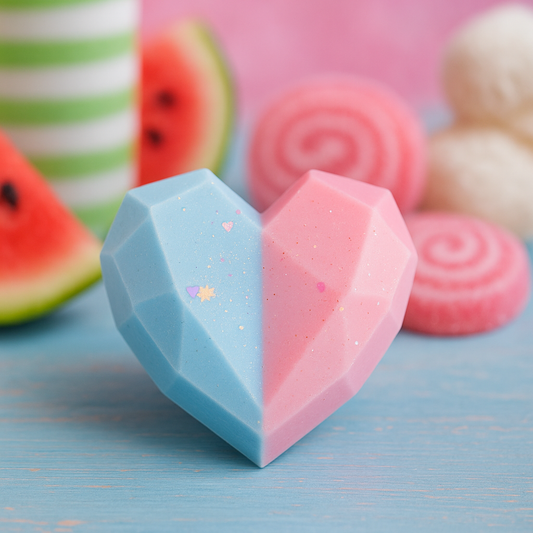 Cream Soda Daydream Geo Heart Wax Melt