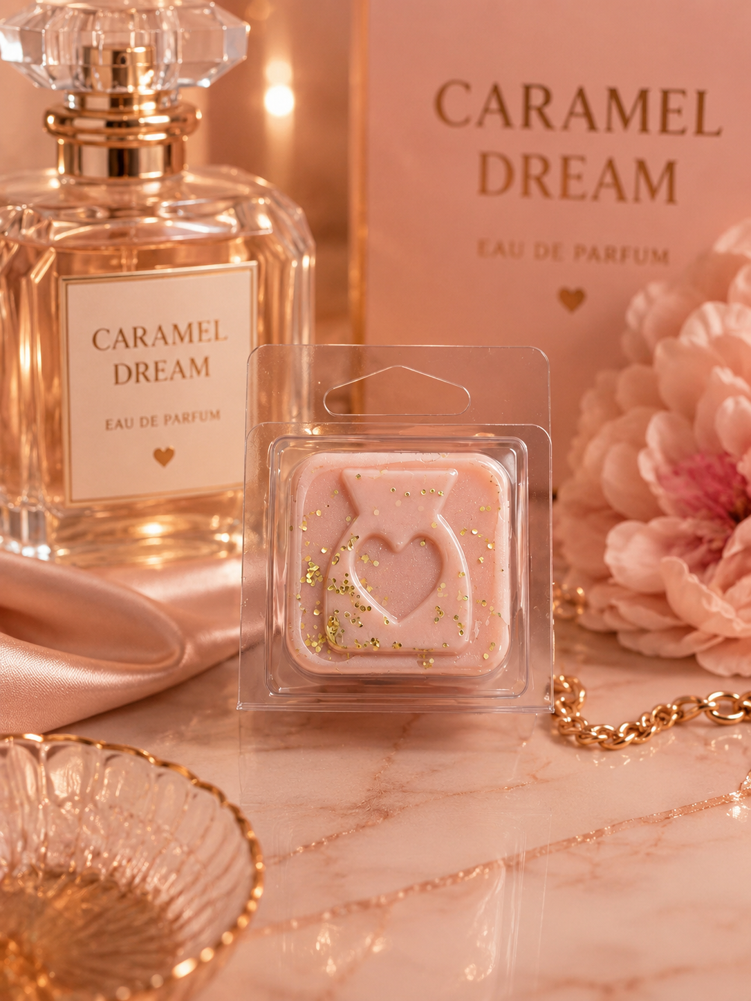 Caramel Dream Wax Melt Sample | Strong Scented Soy Wax Melts UK