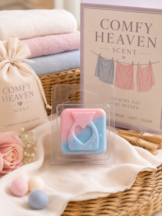 Comfy Heaven Scent Wax Melt Sample | Strong Scented Soy Wax Melts UK