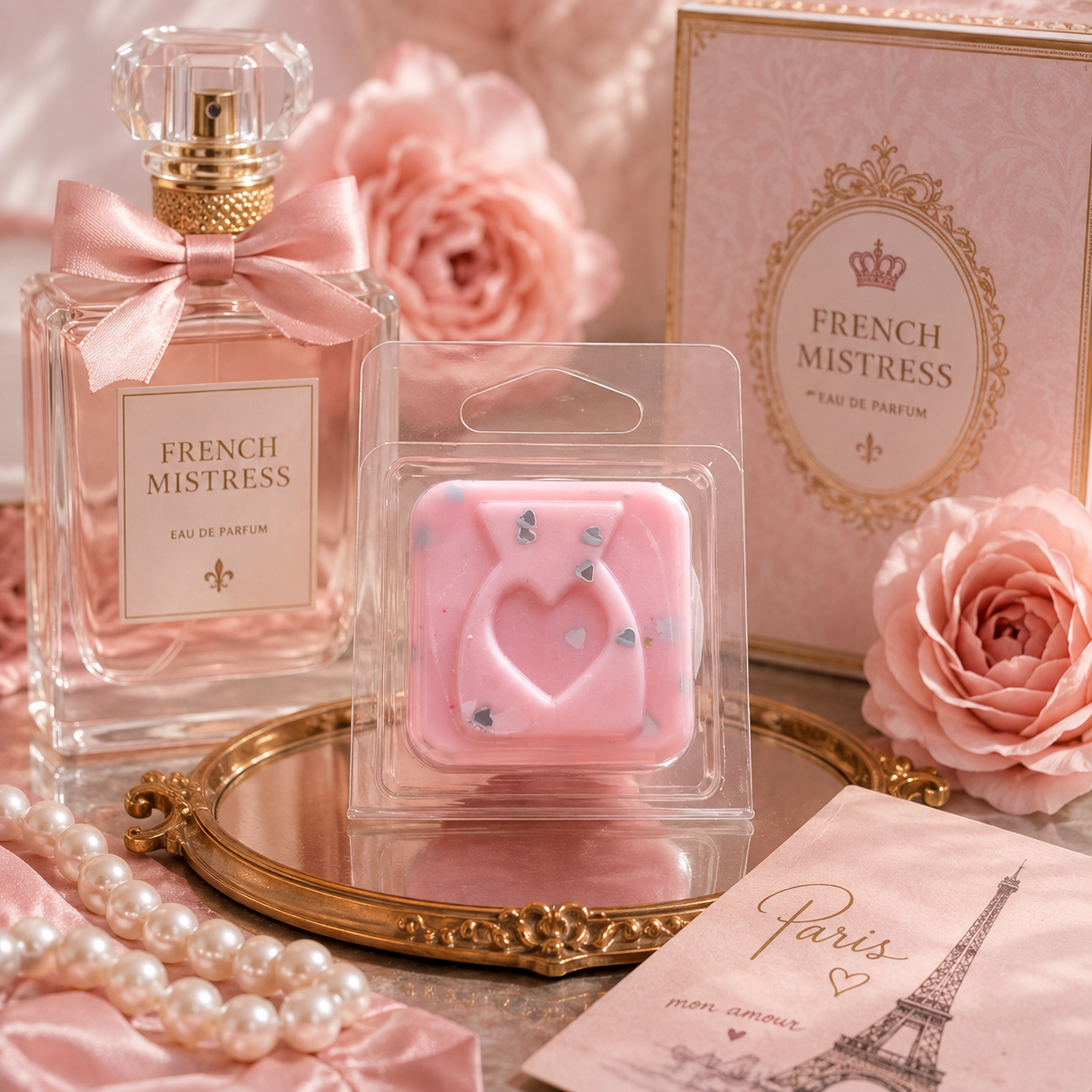 French Mistress Wax Melt Sample | Strong Scented Soy Wax Melts UK