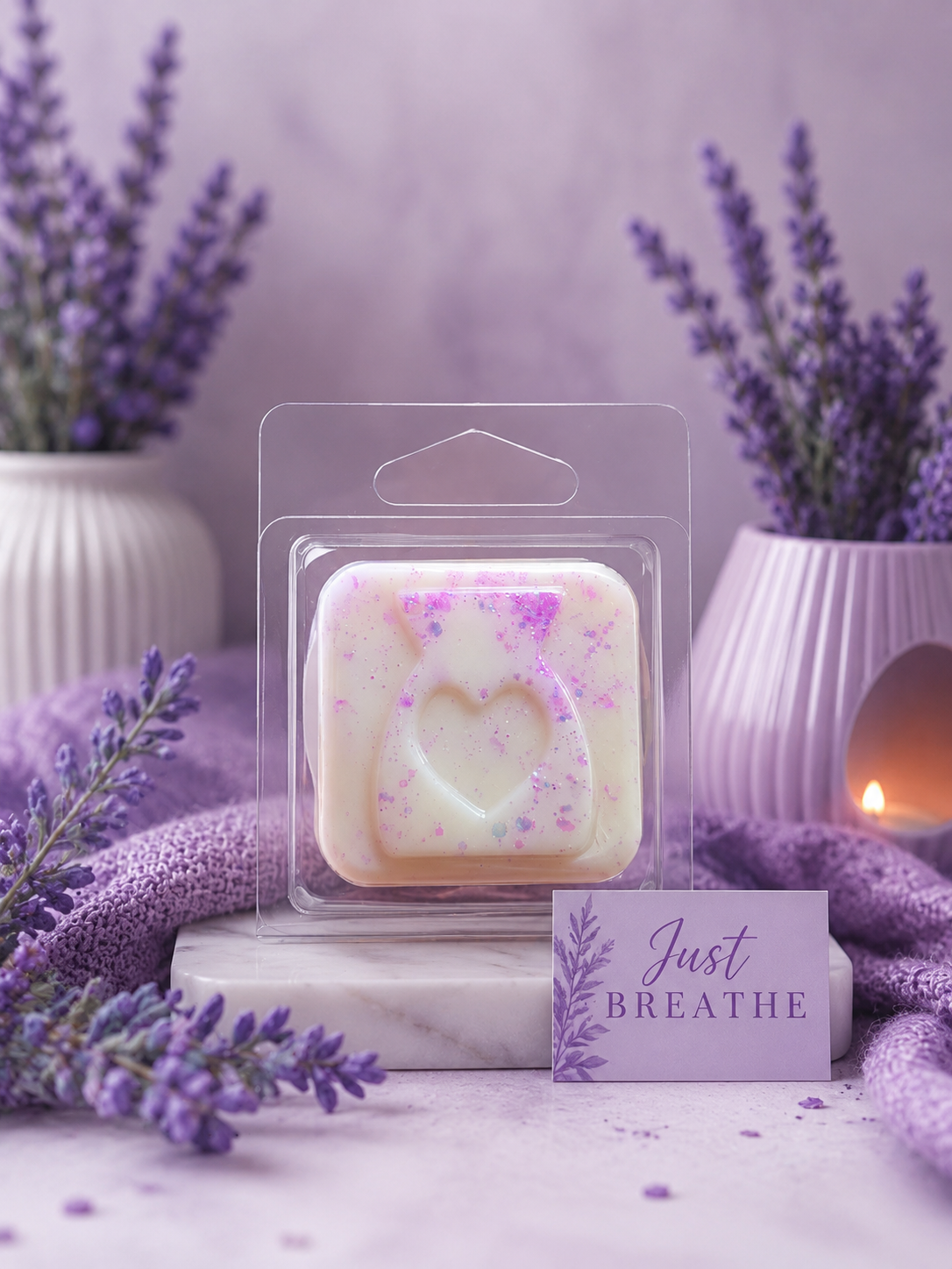 Just Breathe Wax Melt Sample | Strong Scented Soy Wax Melts UK