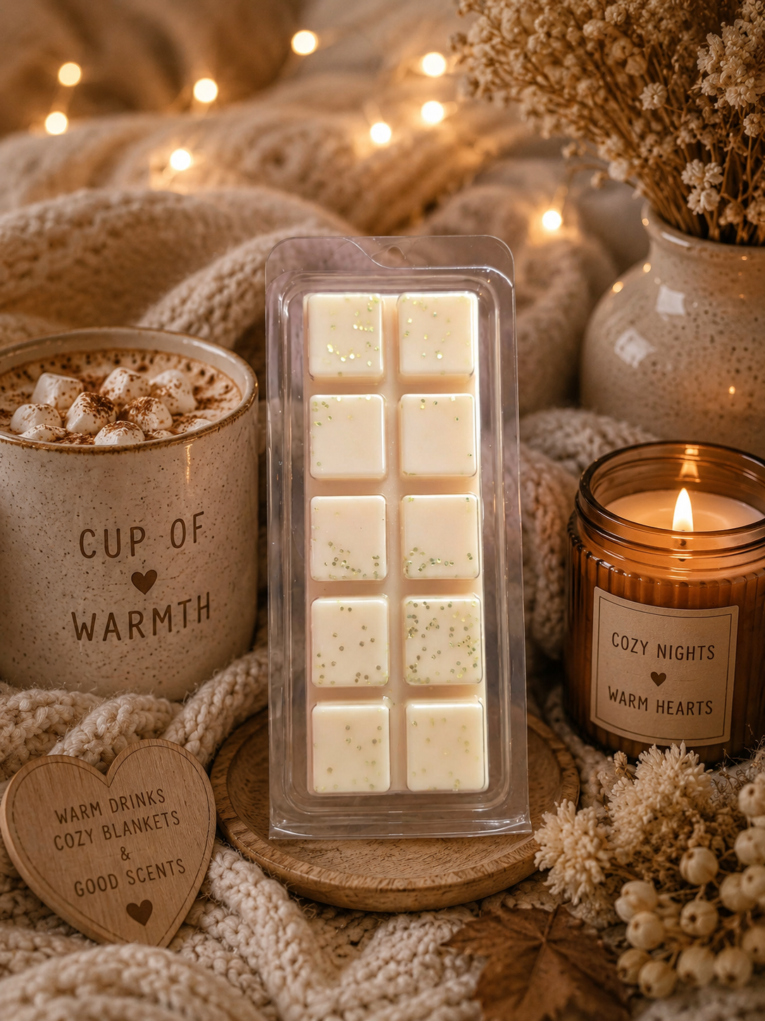 Cup of Warmth Wax Melt Bar | Strong Scented Soy Wax Melts UK