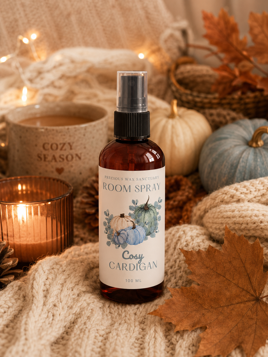 Cosy Cardigan Room Spray | Strong Scented Home Fragrance UK