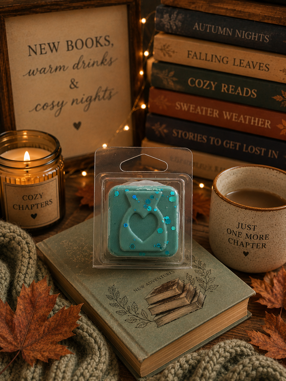 New Books Wax Melt Sample | Strong Scented Soy Wax Melts UK