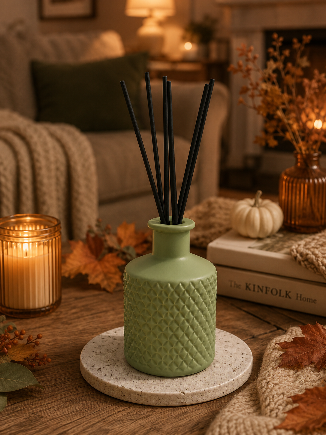 Snuggle Season Sage Green Reed Diffuser | 250ml