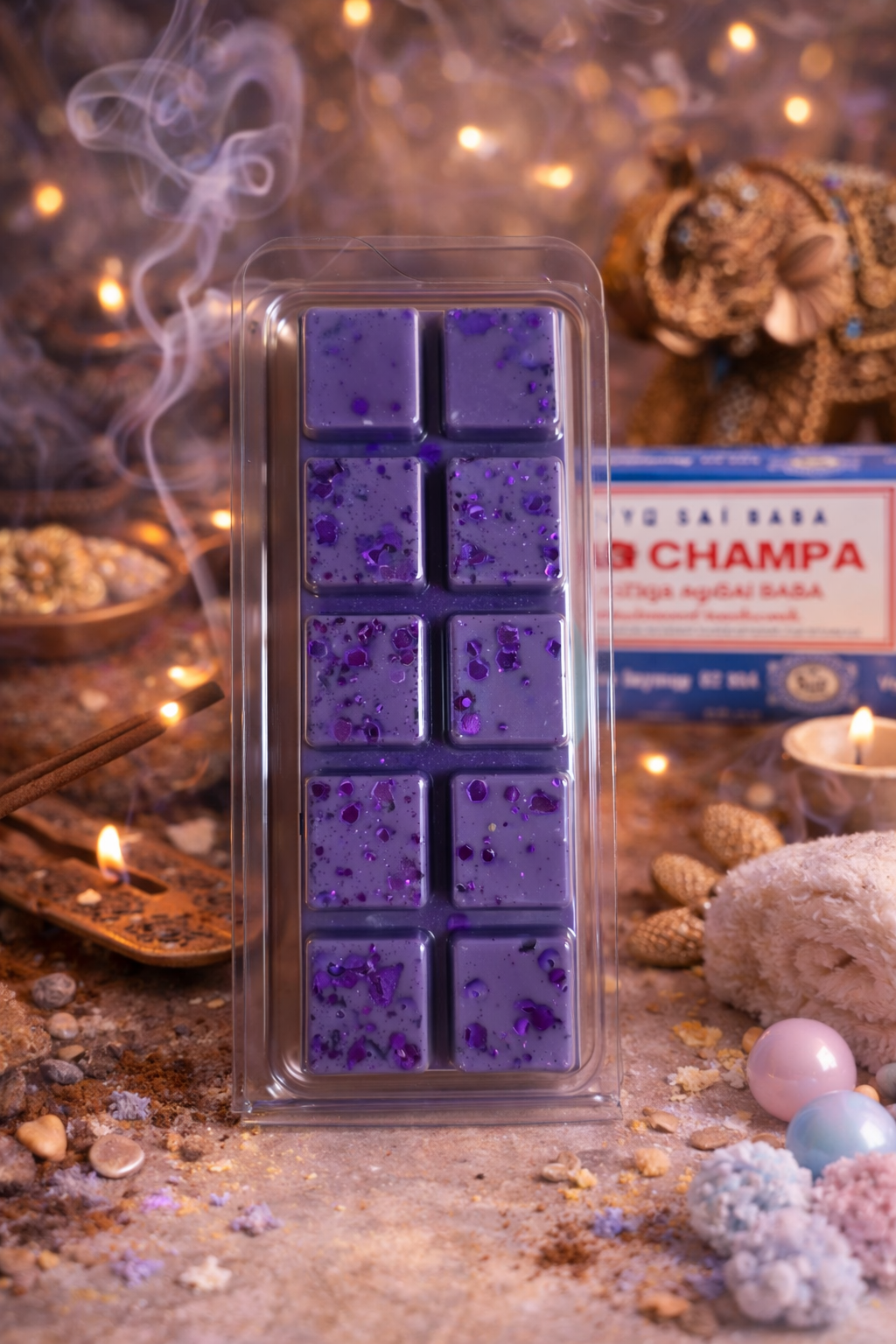 Nag Champa Wax Melt | Strong Scented Soy Wax Melts UK