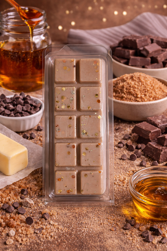 Caramel Chocolate Swirl Wax Melt Bar