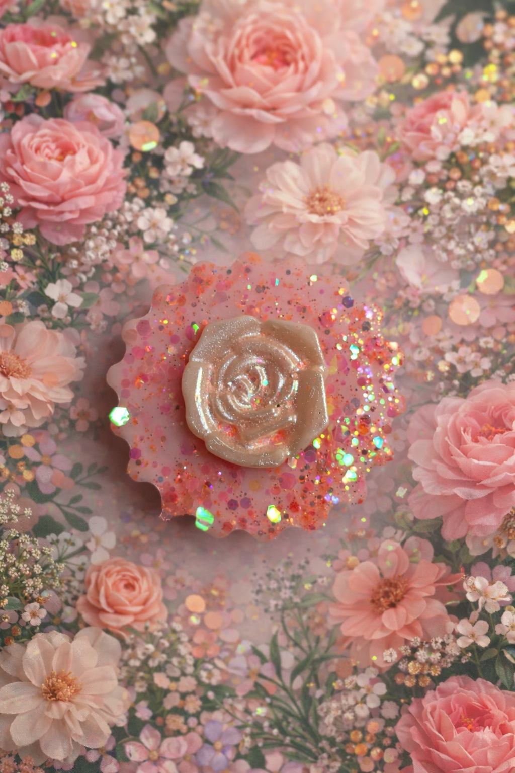 Fizzy Pink Blooms Wax Melt