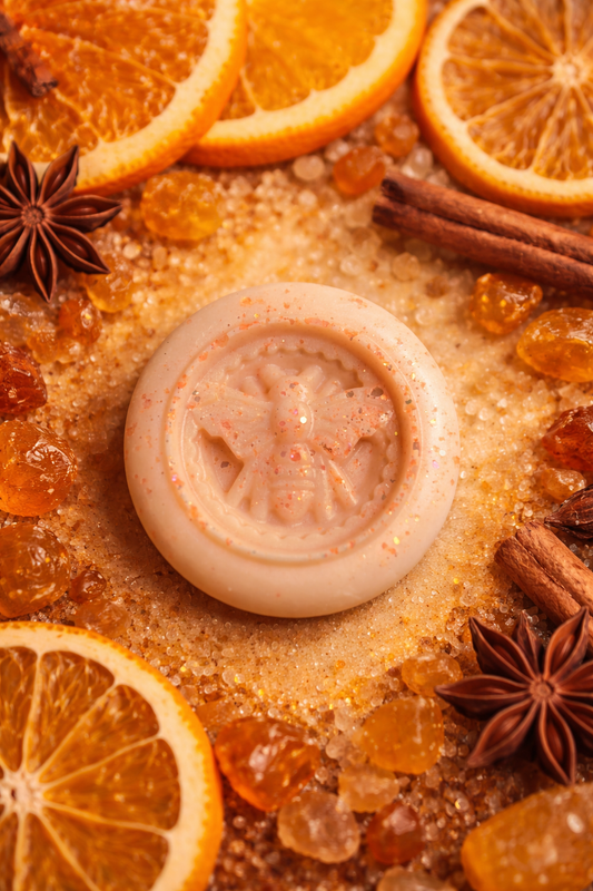 Amber and Sweet Orange Wax Melt