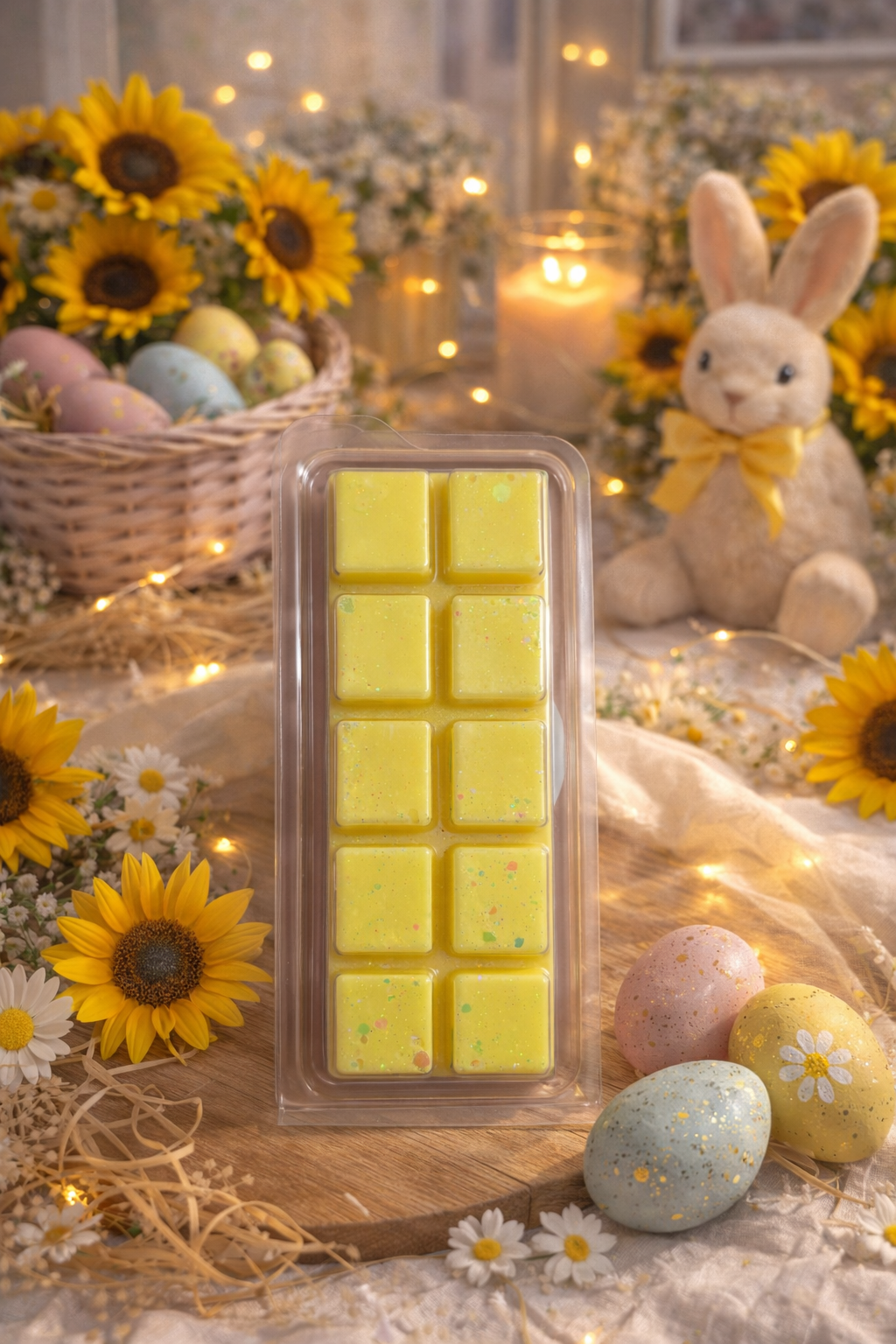 Sweet Sunflowers Wax Melt | Strong Scented Soy Wax Melts UK