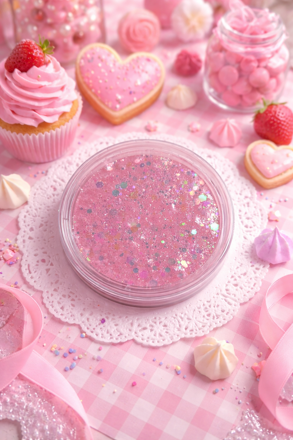 Pink Patisserie Gel Wax Melt Pot | Strong Scented Gel Wax Melts UK