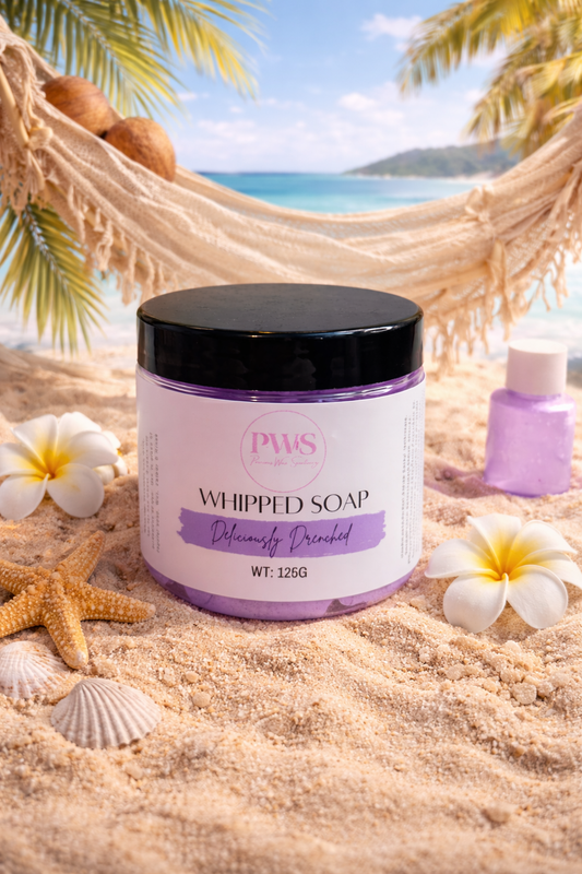 Deliciously Drenched Whipped Soap