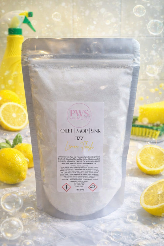 Lemon Flash Toilet, Mop and Sink Fizz