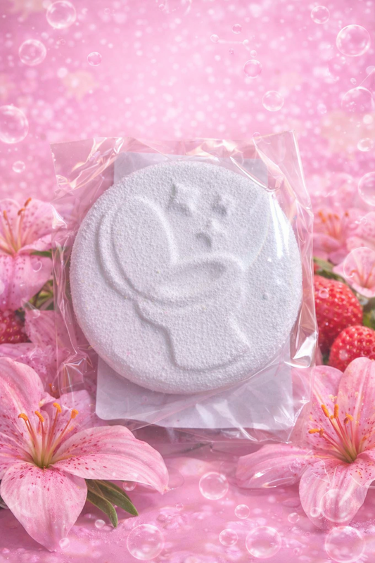 Strawberry and Lily Toilet Bomb