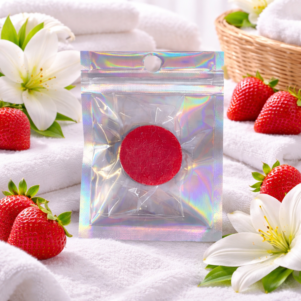 Strawberry and Lily Hoover Discs