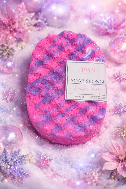 Winter Fairy Soap Sponge