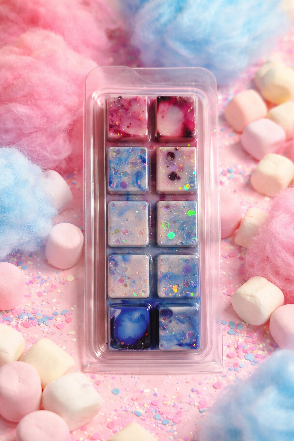 Candy Floss and Marshmallow Wax Melt | Strong Scented Soy Wax Melts UK