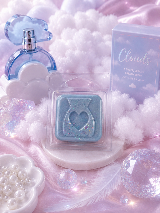 Clouds Wax Melt Sample | Strong Scented Soy Wax Melts UK