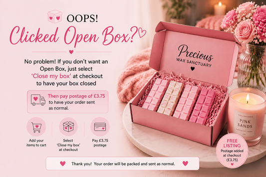 Close My Box (For Existing Open Box Orders Only)